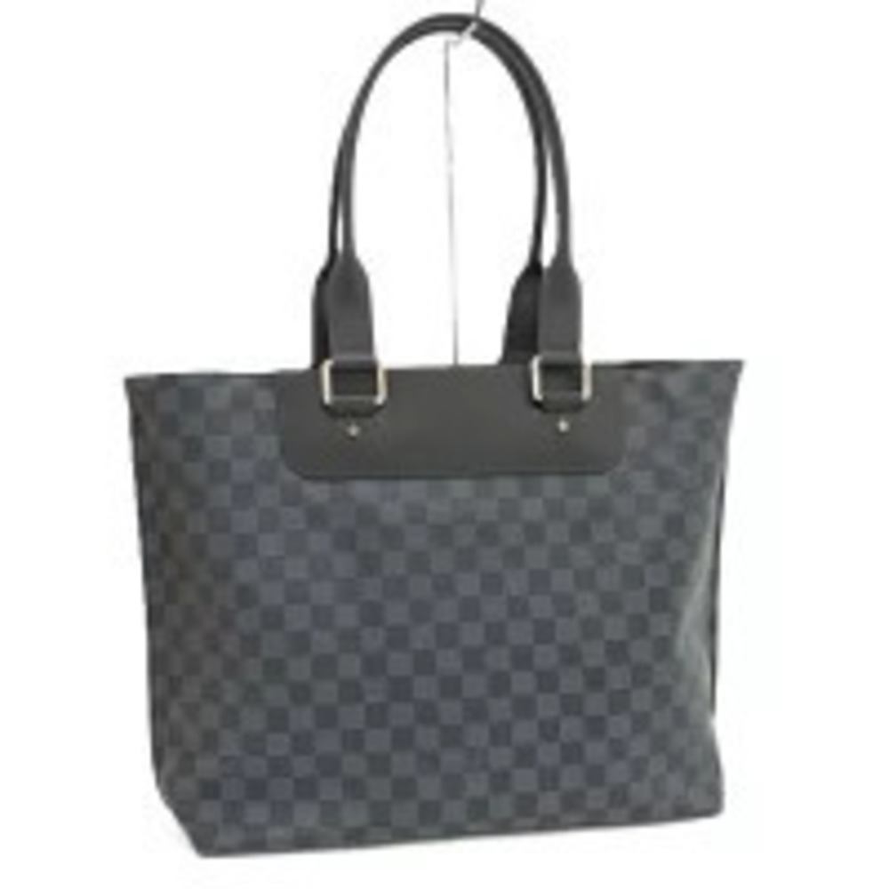 LOUIS VUITTON Cabas Voyage Damier Cobalt Blue Tote Bag